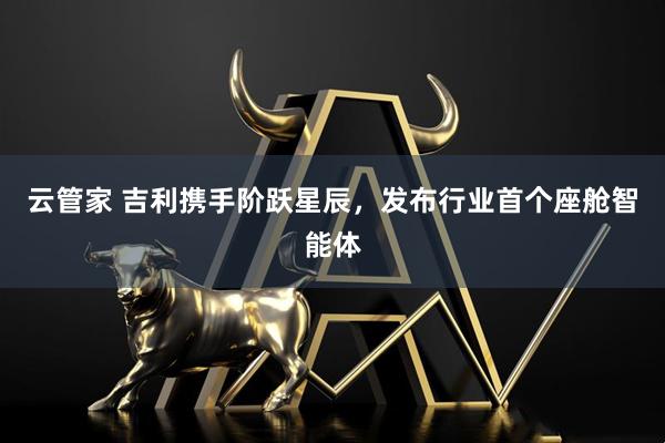 云管家 吉利携手阶跃星辰，发布行业首个座舱智能体
